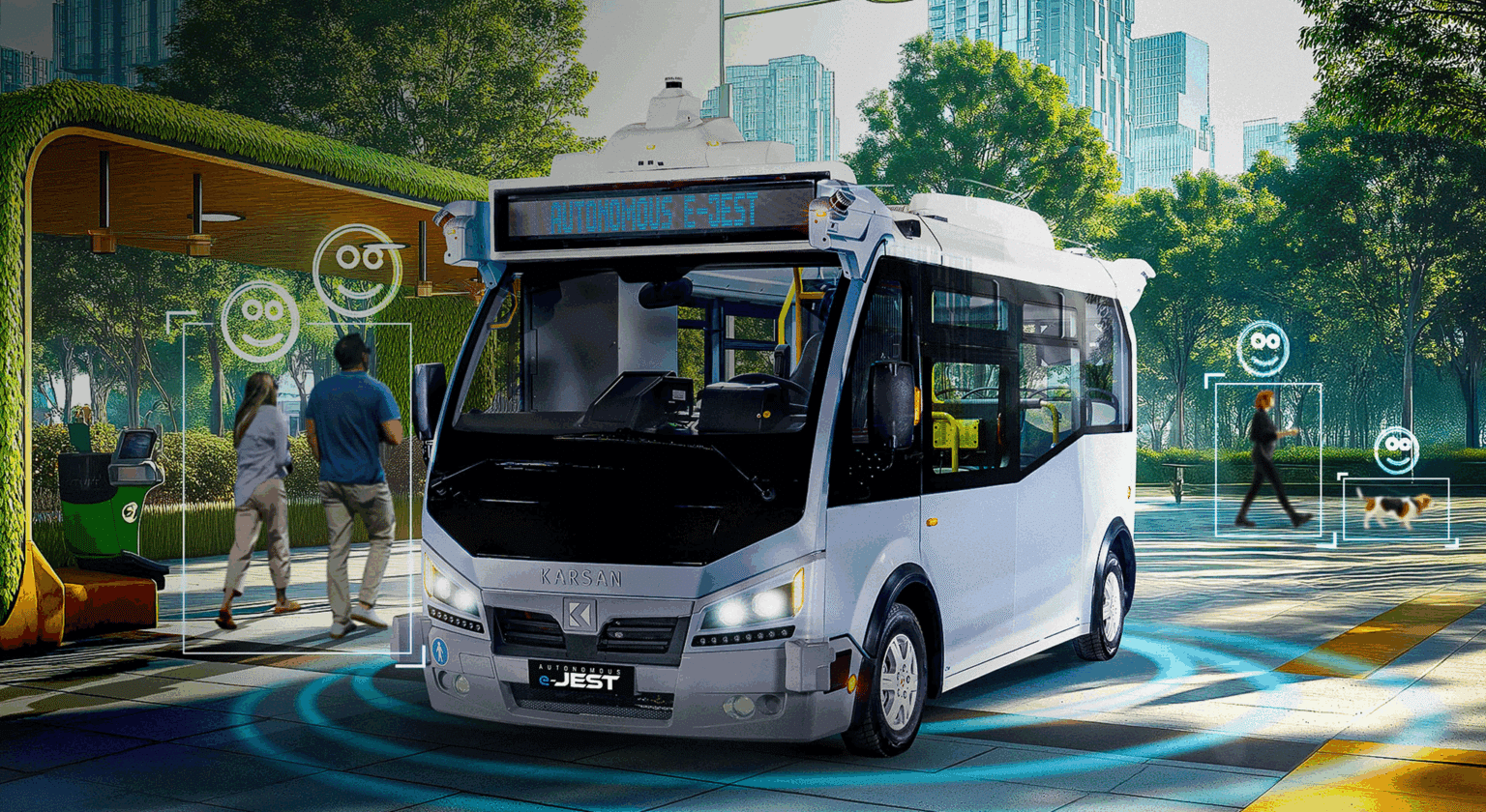 E jest driveless autonomo ed elettrico kmobility